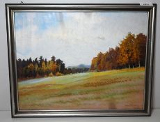 Christian Gotthard Hirsch (1889-1977) - Herbstliche Wiese, 1936.