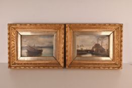 Zwei Werke von einem unbekanntem Künstler