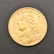 Schweiz 20 Franken 1930 B