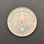 Drittes Reich: 50 Pfennig 1938 F