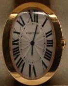 Cartier Baignoire XL, 18K Roségold 3033 – Unisex – Offenes Gehäuse
