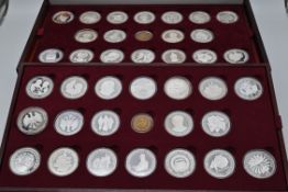 40 Jahre BRD 52 Silber Medaillen