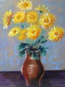 Unbekannter Künstler - Stillleben mit gelben Blumen