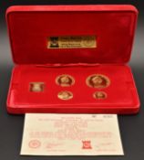 Isle of Man, Premium-Set Gold Jubilee 1977, sehr selten, mit Etui u. Zertifikat, PP