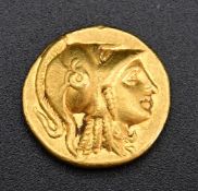 Antike Goldmünze