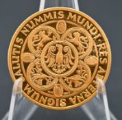 Goldmedaille - Katharina II; 30g