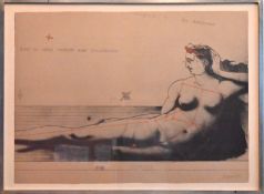 Paul Wunderlich (1927- 2010) - Eine Nymphe aus Wien, 1970