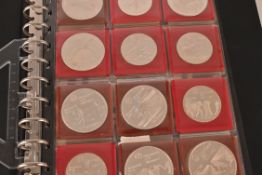 Canada Konvolut mit 5 - 10 Dollars, 1976, Silbermünzen