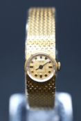 Meteor Incabloc Golduhr 14K