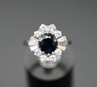 18 K Saphir Ring