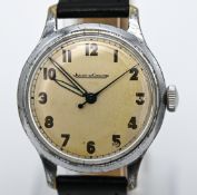 Jaeger-LeCoultre „Military Style“ (1940er) – Kaliber P478 – Gebläute Zeiger