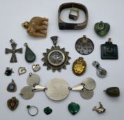Schmuck - Silber und verschiedene Steine