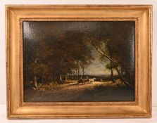 Heinrich Hoffmann - Waldlandschaft 1889