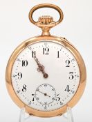 IWC Jubiläumsuhr (ca. 1904) – 14kt Massivgold – Feinregulierung
