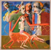Jean Tirilly (1946-2009) - Öl auf Leinwand "Codex DCCCCLXXI" 2005