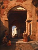 François Antoine Bossuet (1798 - 1889): Orientalistische Szene, 1864