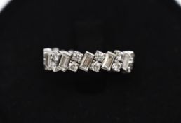 CARTIER - Reflection de Cartier Damen Ring, 18K/750er. Weißgold, mit Diamanten