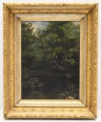 A. Harrower - Teich im Wald, 1890