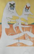Dali - Butterflies of anti-matter, 1974