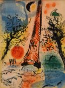 Marc Chagall (1887-1985) - Vision von Paris, 1960