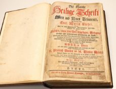 Luther Bibel aus 1778, gedruckt in Basel