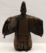 Shuzan – Okimono, Noh-Schauspieler Okina, Meiji-Periode
