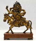Palden Lhamo, Reiterfigur