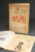 2 Bände "Ali Baba und die 40 Räuber" illustriert von Max Slevogt, Bruno Cassirer Verlag, Berlin 190