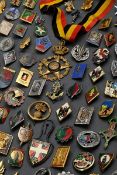 175 Diverse Pins, Abzeichen und Medaillen des Französischen Militärs, Zugehörigkeits-Abzeichen der 