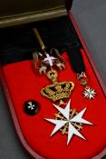 Souveräner Malteser Ritterorden - Kreuz eines Magistralritters bzw. Ehrenconventualkaplans, Silber 