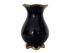 Vase Cobaltblau, Ilmenau / Graf von Henneberg.
