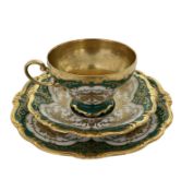 Rosenthal "Pompadour", dreiteiliges Sammelgedeck.
