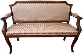 Sofa/Bank, Louis XV Stil, Frankreich, Erste Hälfte 19 Jahrhundert.
