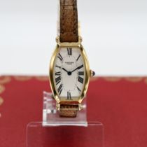 Ladies’ wristwatch and folding clasp, Cartier, model Tonneau, Paris, 1990s