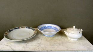 3 Teile Keramik große Schale Villeroy