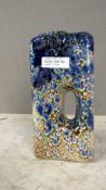 Designer Vase farbig lasierte Keramik