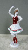Porzellanfigur Russische Tänzerin 30cm
