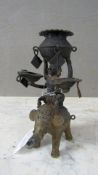Weihrauchgefäß Elefant 16,5cm hoch