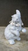 Porzellanfigur Hase gemarkt Krümer