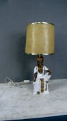 Tischlampe Figurenlampe Porzellan