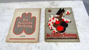 Zwei Magazine Die deutsche Werbung