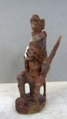 Skulptur asiatisch Gottheit 51cm hoch