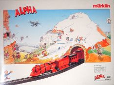 Umfangreiches Konvolut Märklin H0 Alpha