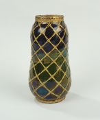 Vase mit Netzgeflecht, Awaji, Japan, um 1910
