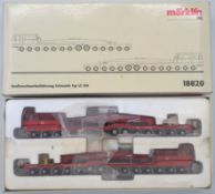 Märklin H0 18820 Straßenschwerlastfahrzeug Scheuerle Typ LS 250