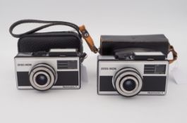 2 Kameras: Zeiss Ikon AG Stuttgart, 2x Ikomatic F, 1964 - 1967
