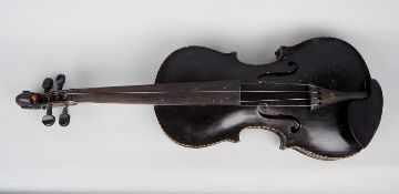 Historische Manufaktur-Löwenkopf-Geige, Modell "Stainer", Sachsen / Böhmen, um 1900
