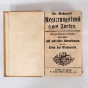 MACHIAVELLI, Nicolo: Regierungskunst eines Fürsten....