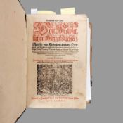 FRONSPERGER, Leonhart: Kriegßbuch - Erster Theil / ander Theil /dritter Theil…