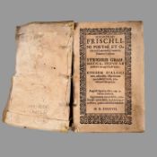 FRISCHLIN, Nicodemus: Nicodemi Frischlini Poetae et Oratoris...Grammatica